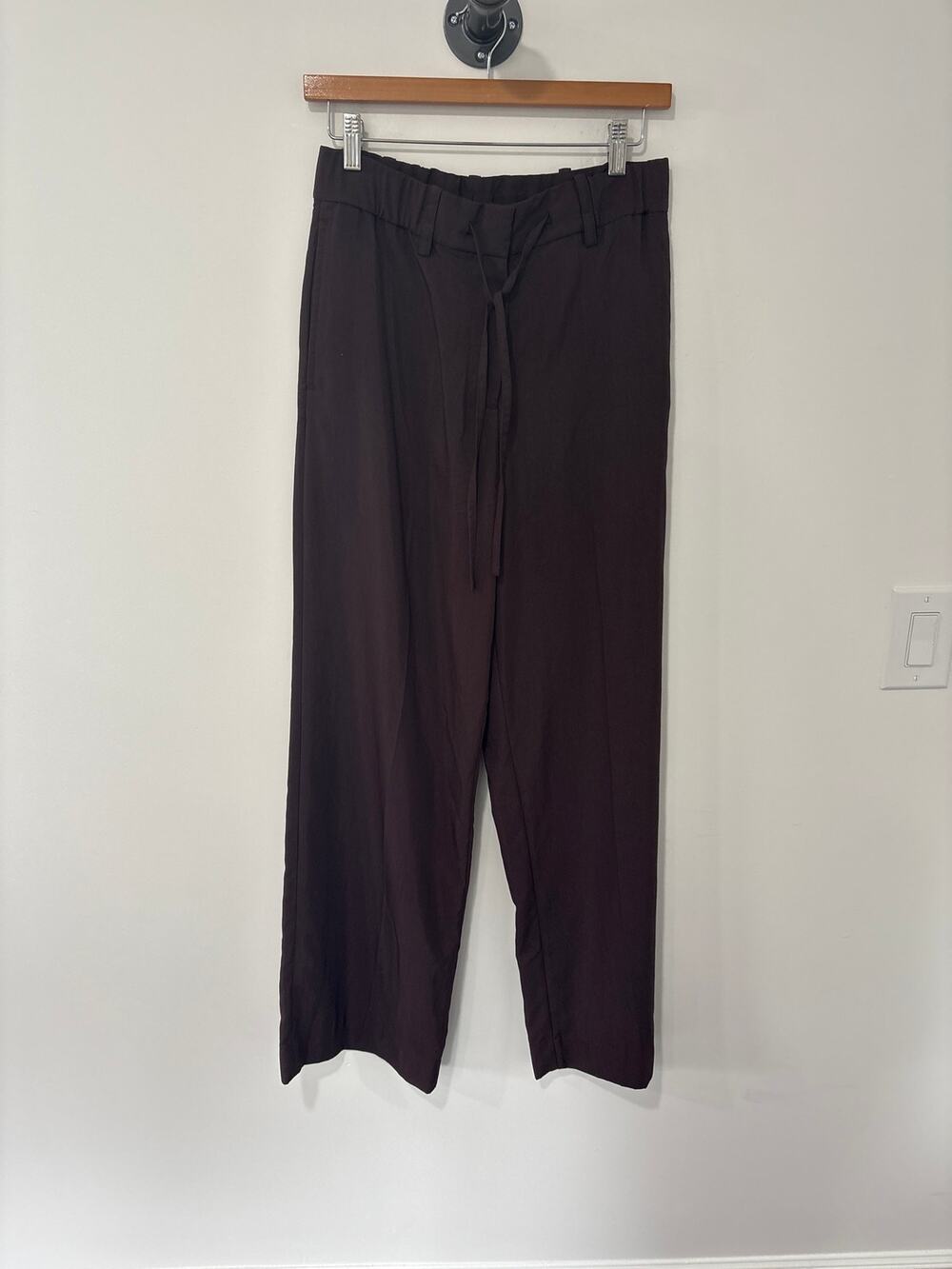 NWT COS Elastic Waist Drawstring Dress Pants Size 4